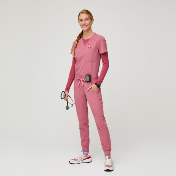 Figs Pants & Jumpsuits Figs Limited Edition Rose Quartz Catarina